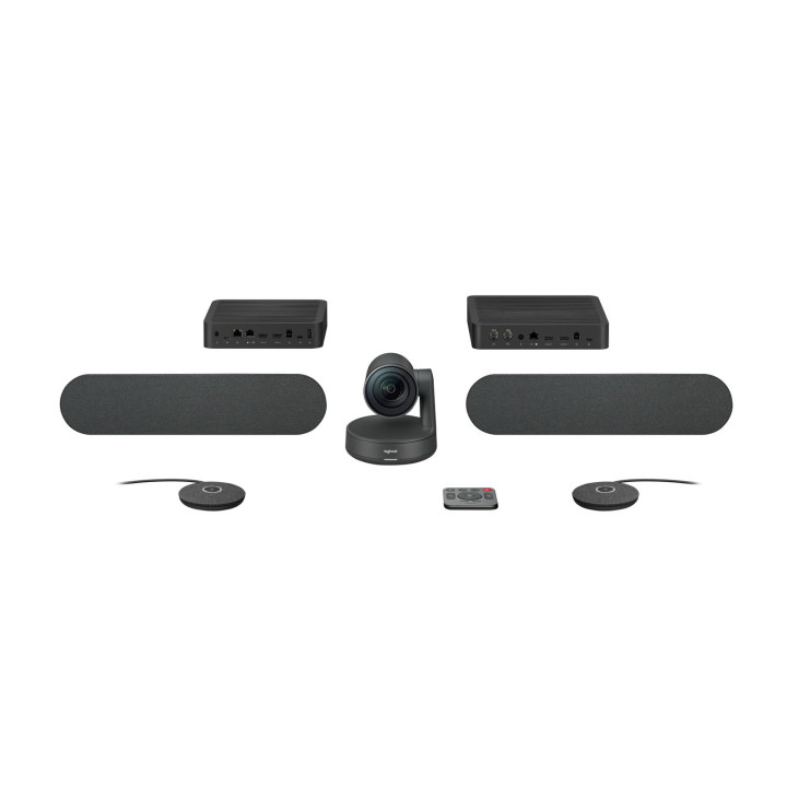 LOGITECH RALLY PLUS ULTRA-HD CONFERENCECAM - BLACK